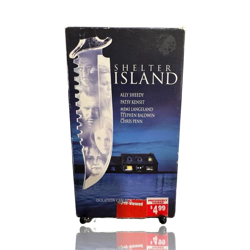 Shelter Island VHS 2005 Thriller Ally Sheedy Patsy Kensit Stephen Baldwin
